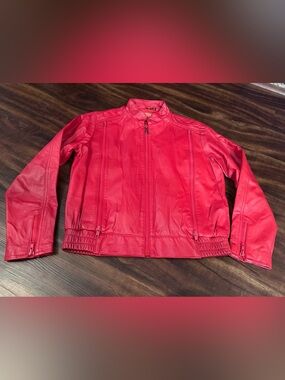 Hein Gericke Leather Jacket Size 36